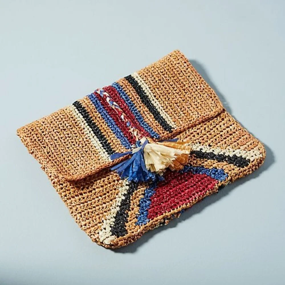 Antik Batik Rufo Woven Handmade Clutch